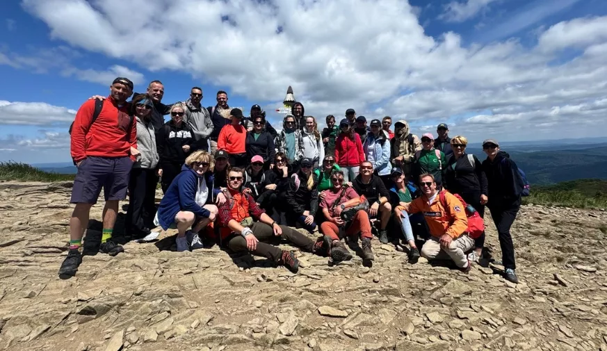 centro-chem na integracji w Bieszczadach